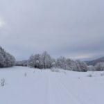 Canvas Noorwegen: mysterieuze landschappen voor een winterse uitstraling